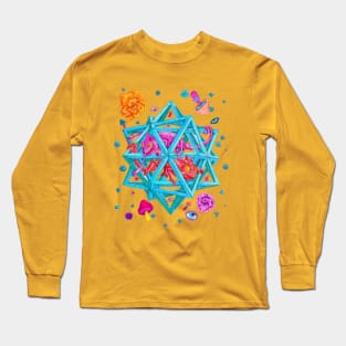 MC Escher Chameleons and Mushrooms Long Sleeve T-Shirt